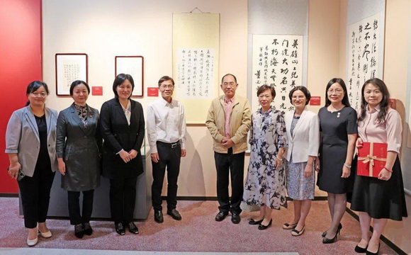 董必武手迹展在穗开幕！这幅手迹与一位bbin宝盈集团(中国)“双百人物”有关......